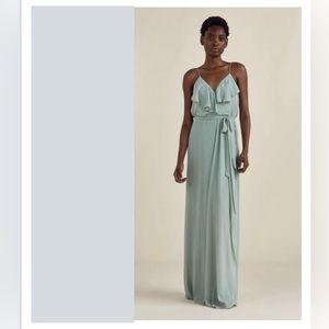 Nouvelle Amsale Bridesmaid Dress Drew in Ice